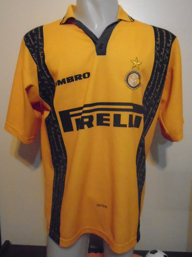 Camiseta Inter Italia Umbro 1996 1997 Zamorano #9 Xl Chile