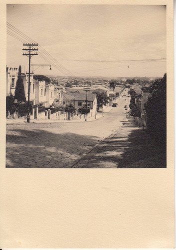 1951 Fotografia Real Vista Calle De Las Palmas Gran Canaria