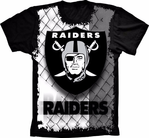 Camisetas Raiders Camisa Brooklyn Swag Estampada Preta Top