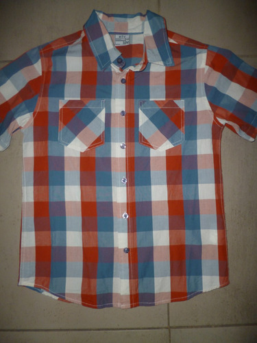 Camisa A Cuadros Elv (falabella)