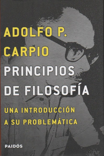 Principios De Filosofia Adolfo Carpio Paidos