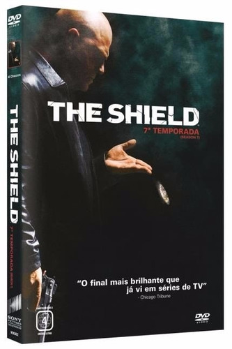 Dvd Série The Shield 7a Temp 4 Discos Com Luva Lacrado