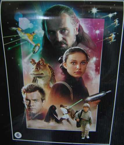 2 Posters De Star Wars - Personajes Buenos Y Malos, 90 X 64 