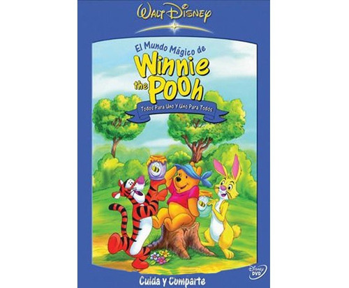 Dvd Winnie Pooh Todos Para Uno, Uno Para Todos