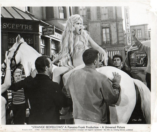 Foto Strange Bedfellows Rock Hudson Gina Lollobrigida 1965