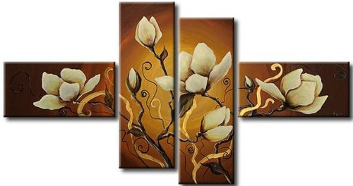 Cuadros Florales Dipticos Tripticos Modernos