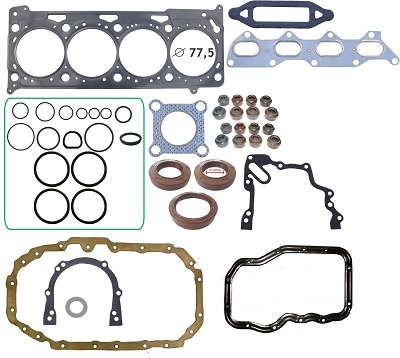 Junta Retifica Motor C/ret Cabeç Aço Leon 1.6 16v 2001/..