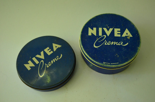 Antiguas Vintage Latas - Crema Nivea - Beiersdorf Alemania