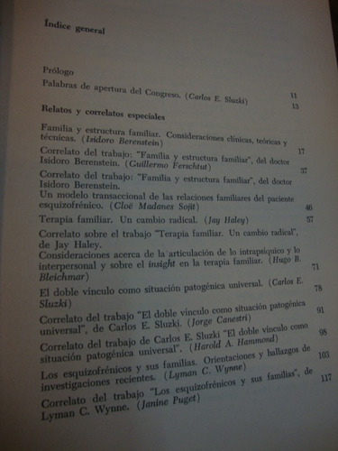 Imagen 3 de 6 de Patologia Y Terapeutica Del Grupo Familiar. Sluzki, Carlos E