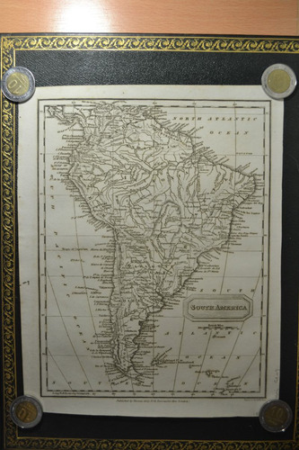 Antiguo Mapa De Sud América 1818 (Usado)