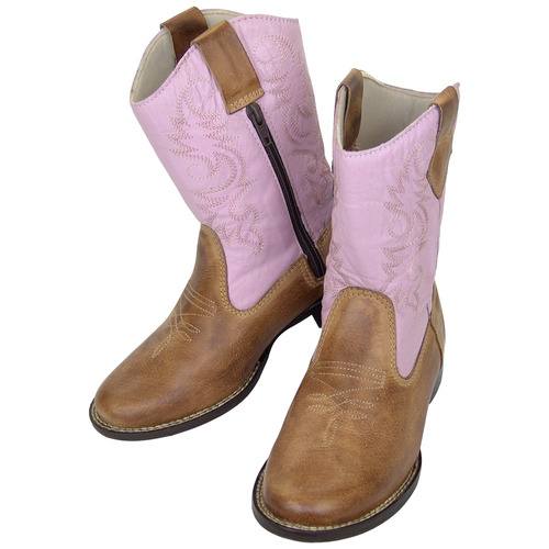 Bota Country Jolimar Infantil 228 Lisa Rosa - Bs-00530