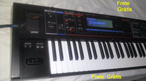 Juno-gi Teclado Roland Sintetizador Gravador Digital 8 Cnais