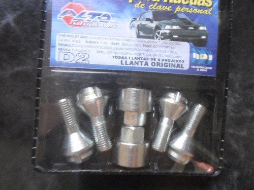 Tuercas Antirrrobo Opel Omega  Llanta De  Aleacion!!!