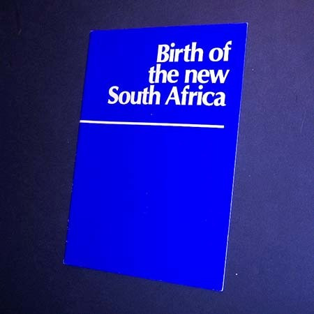 Birth Of The New South Africa . Photographs : Eckley Dykman