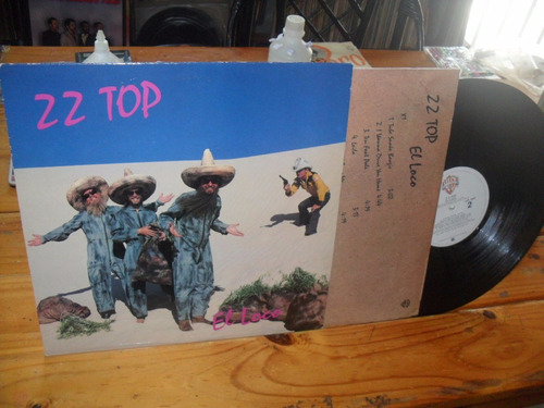 Zz Top El Loco Vinilo Lp Us 1981 Blues Allman Lynyrd Skynyrd