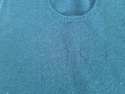 Chaleco Lana Verde Oscuro Talle M