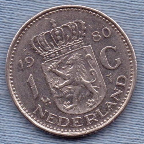 Holanda 1 Gulden 1980 * Juliana *