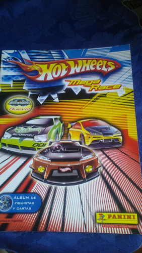 Album Hot Wheels Mega Race Exelente Estado Incompleto