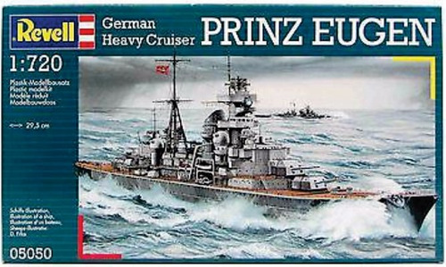 Revell Alemana Barco Prinz Eugen 1/720 Armar Pintar / Tamiya