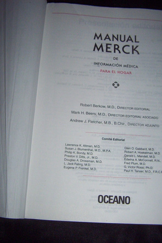 Manual Merck Informacion Medica Total 18 Mil Disponible