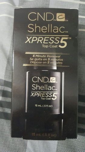 Cnd Shellac Top Coat Extra Brillo Abrillantador Uñas Uv Led