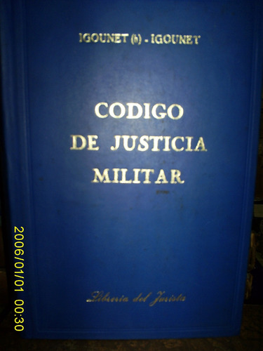 Codigo De Justicia Militar-igounet-igounet
