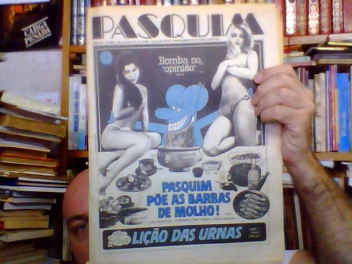 Jornal O Pasquim Numero 386 - 1976 Bomba Na Opiniao