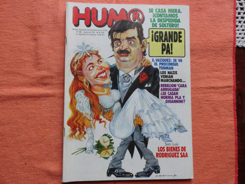 Revista Humor - Nro.292 - 1991 -rodriguez Saa-gabriela Acher