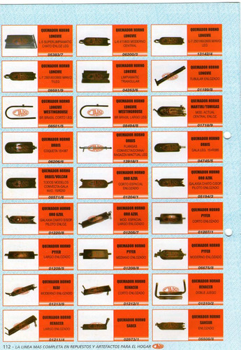 Quemador Horno Pyfer Art. 01207/1 Corto Enlozado