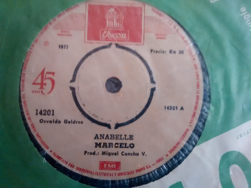 Vinilo Single De Marcelo  La Casa Nueva  ( M -85