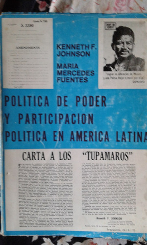 Política De Poder Y Participación Política En América Latina