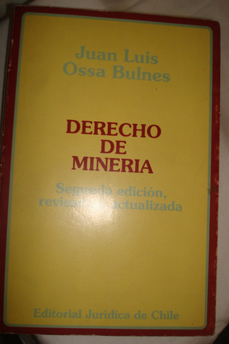 Derecho De Mineria