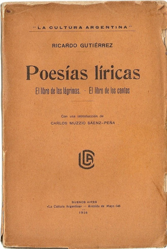 Poesias Liricas - Ricardo Gutierrez