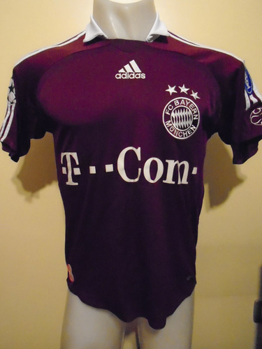 Camiseta Bayern Munich Alemania 2006 2007 Podolski #11 T. S