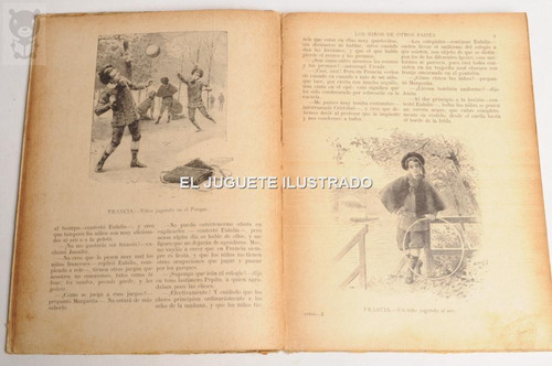 Los Niños De Otros Paises Sopena 1917 Infantil Hamer Antiguo