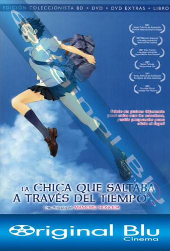 La Chica Que Saltaba En El Tiempo - Bd + Dvds + Libro- Reg B