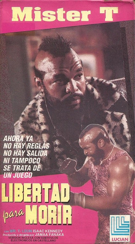 Libertad Para Morir Vhs Penitentiary Ii Mr. T 1982