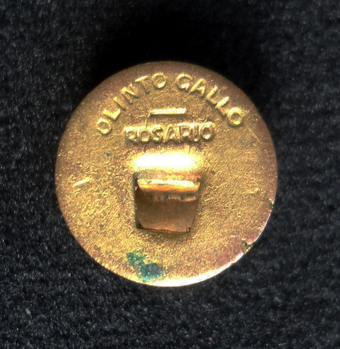 Imagen 2 de 2 de Automobilia Antiguo Pin Cap Esmaltado. Rosario. 58006