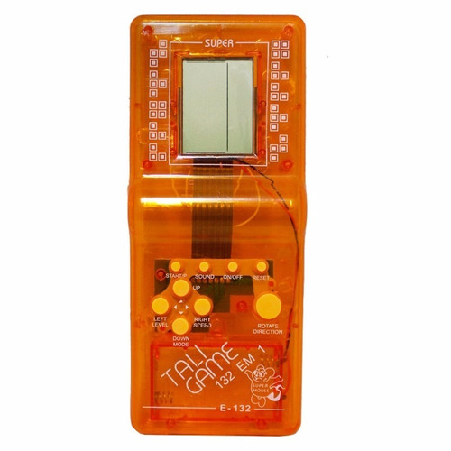 Super Mini Game Eletrônico Portátil 132 Jogos Brickgame
