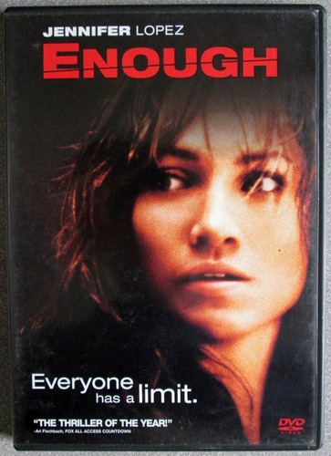 Dvd Enough / Nunca Más Jennifer Lopez