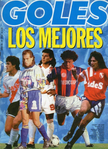 Revista Goles Nro. 1800 * 4-1-1994 * Los Mejores