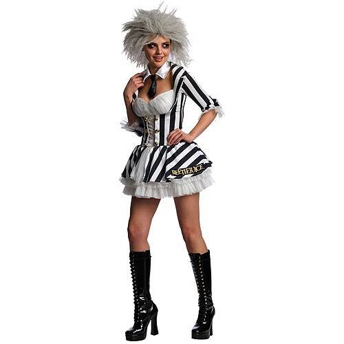 Disfraz De Beetlejuice Sexy Para Mujer Talla: Xs Halloween