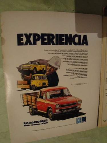 Publicidad Rastrojero Diesel Año 1979