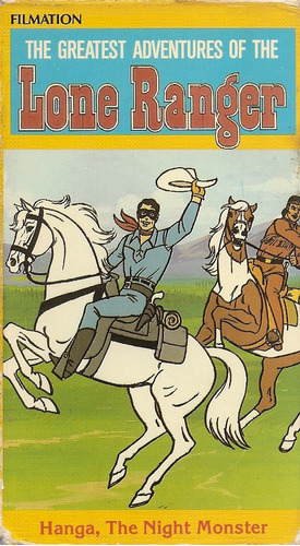 Lone Ranger Vhs El Llanero Solitario