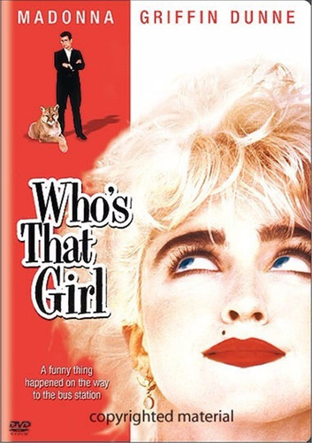 Dvd Who´s That Girl / Quien Es Esa Chica ? / Madonna