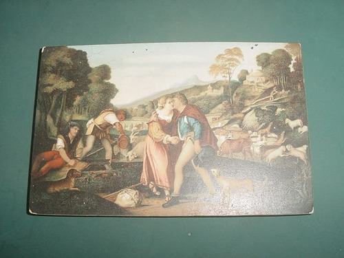 Postal Postcard Litografia Religion Jacob & Rahel Stengel Co