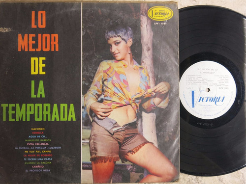 Vinyl Vinilo Lp Acetato Lo Mejor De Temporada Cumbia Salsa