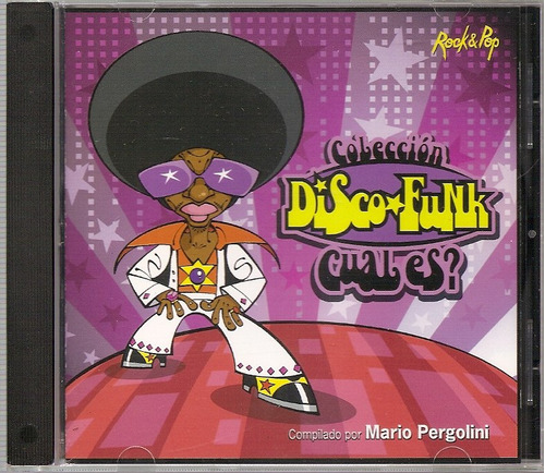 Disco Funk Cual Es? Mario Pergolini Cd Original Como Nuevo