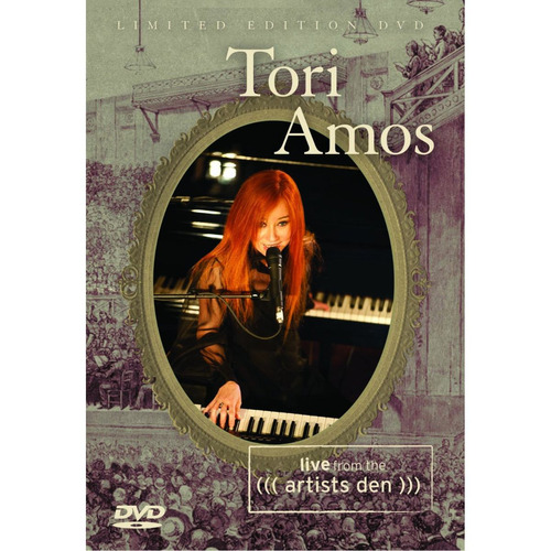 Tori Amos Live From Artists Den 2010 Dvd+book Nuevo En Stock