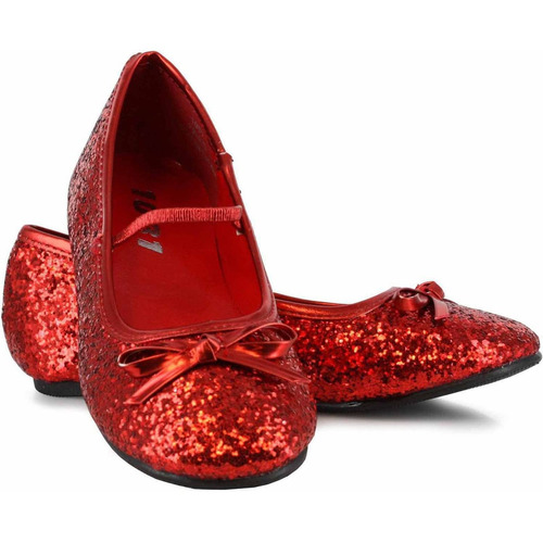 Accesorio De Disfraz Para Niña Zapatos De Bailarina Rojos